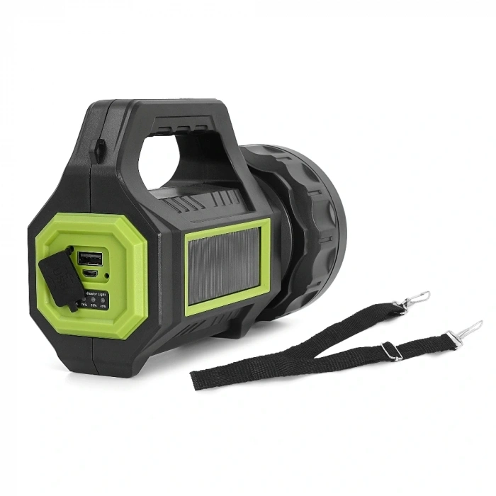 Ps-385 Şarjlı Spot Fener 30w Cob Led Solar Powerbank Özellikli