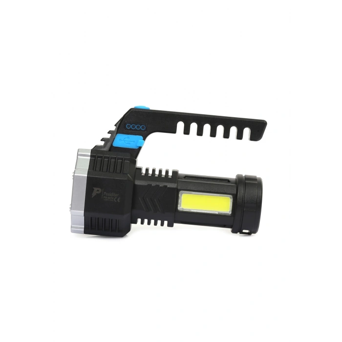 Ps-3879 Usb Şarj Göstergeli Şarj Edilebilir 7*xpe +cob Led El Feneri