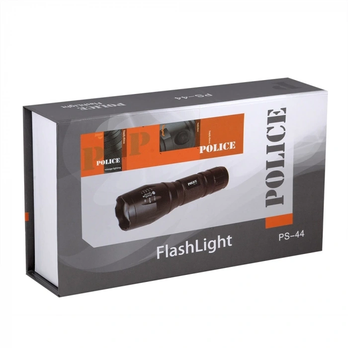 Ps-44 Cree T6 Led + Zoom Şarj Edilebilir El Feneri