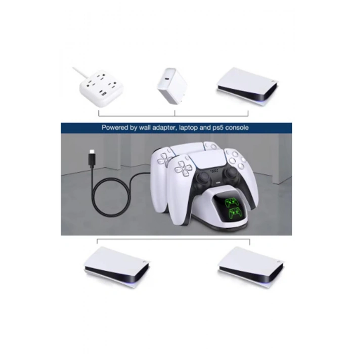 Ps5 Dualsense Şarj Istasyonu Playstation 5 Uyumlu Charging Station