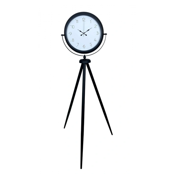 Pure Black Tripod Ayaklı Saat