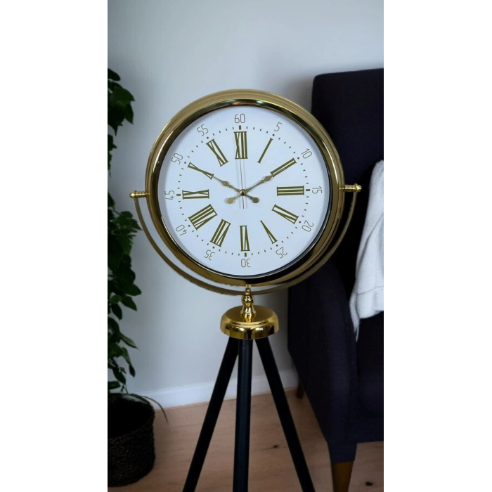 Pure Gold Tripod Ayaklı Saat