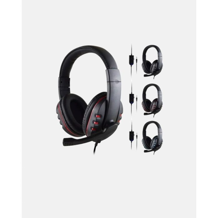 Rahat Ve Dayanıklı Mikrofonlu Oyun Kulaklığı – Stereo Ses, Ayarlanabilir Kafa Bandı