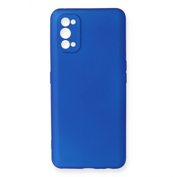 Realme 7 Pro Kılıf First Silikon - Mavi