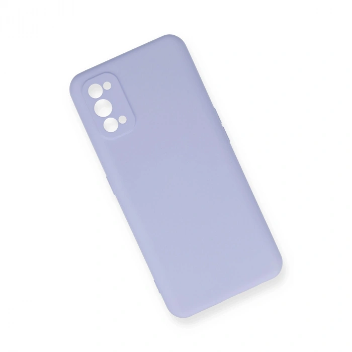 Realme 7 Pro Kılıf Nano İçi Kadife Silikon - Lila