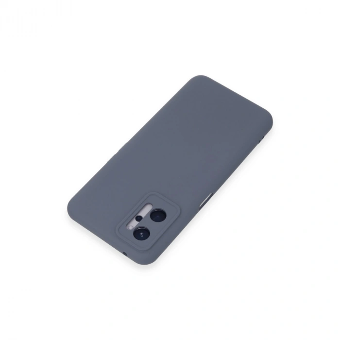 Realme 9i 4g Kılıf Nano İçi Kadife Silikon - Gri
