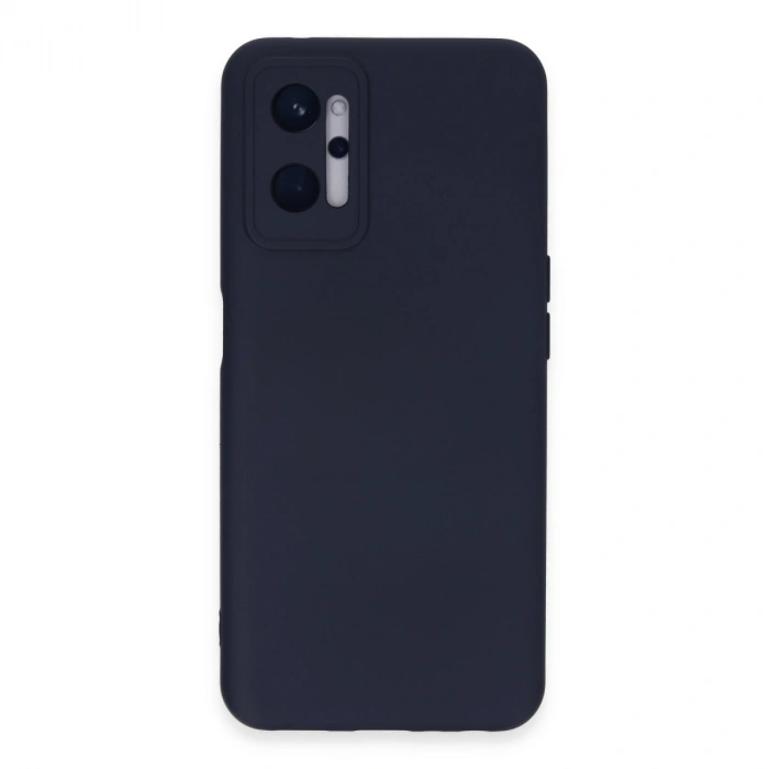 Realme 9i 4g Kılıf Nano İçi Kadife Silikon - Lacivert