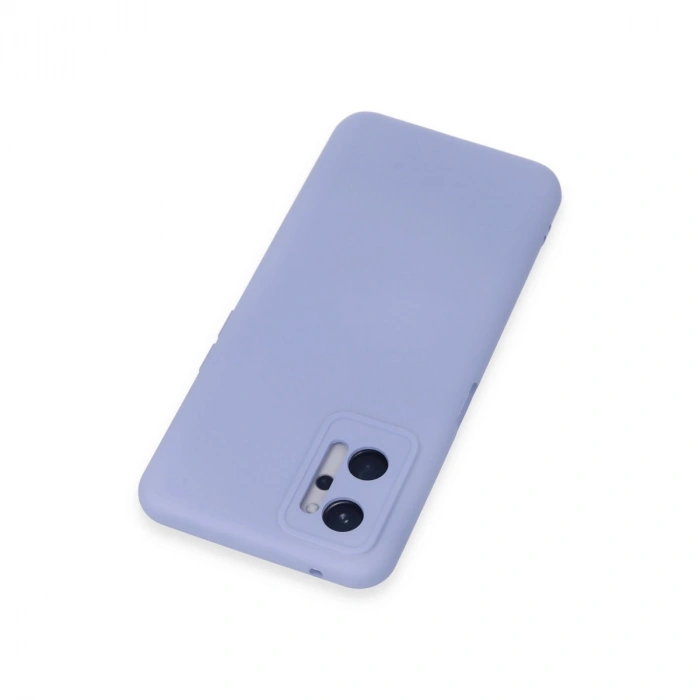 Realme 9i 4g Kılıf Nano İçi Kadife Silikon - Lila