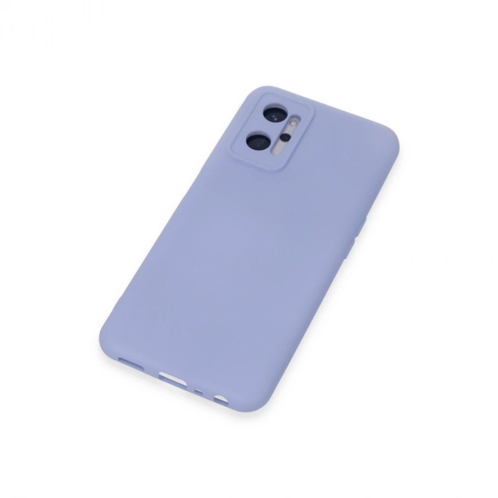 Realme 9i 4g Kılıf Nano İçi Kadife Silikon - Lila