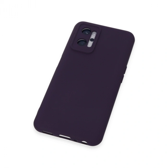 Realme 9i 4g Kılıf Nano İçi Kadife Silikon - Mor