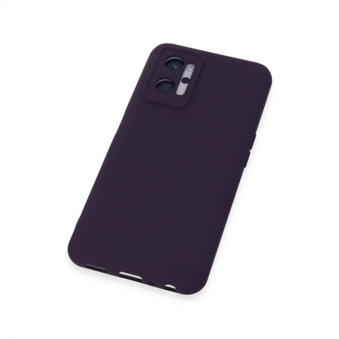 Realme 9i 4g Kılıf Nano İçi Kadife Silikon - Mor