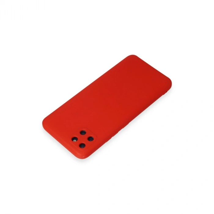 Realme C11 Kılıf Nano İçi Kadife Silikon - Kırmızı