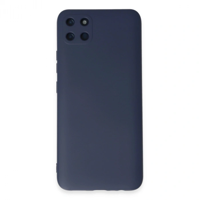 Realme C11 Kılıf Nano İçi Kadife Silikon - Lacivert