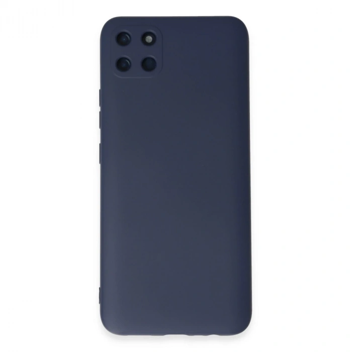Realme C11 Kılıf Nano İçi Kadife Silikon - Lacivert