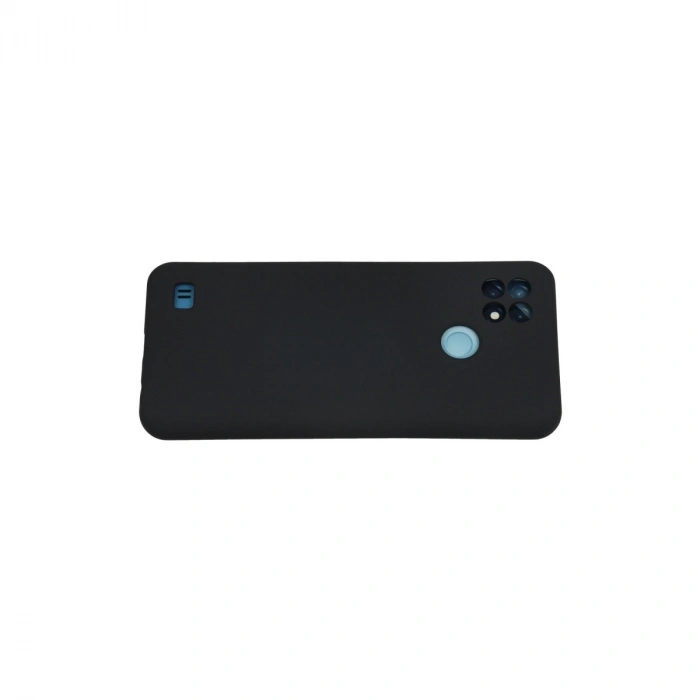 Realme C21 Kılıf Nano İçi Kadife Silikon - Lacivert