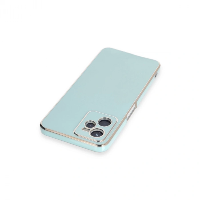 Realme C35 Kılıf Volet Silikon - Açık Yeşil