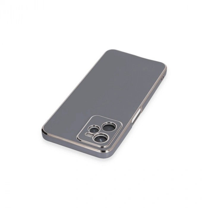 Realme C35 Kılıf Volet Silikon - Mavi