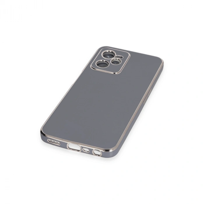 Realme C35 Kılıf Volet Silikon - Mavi