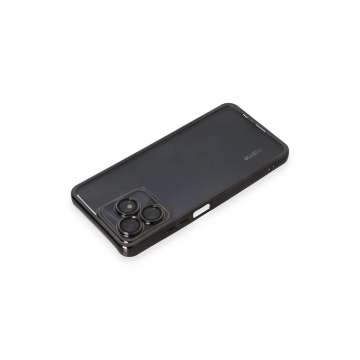 Realme C53 Kılıf Razer Lensli Silikon - Siyah