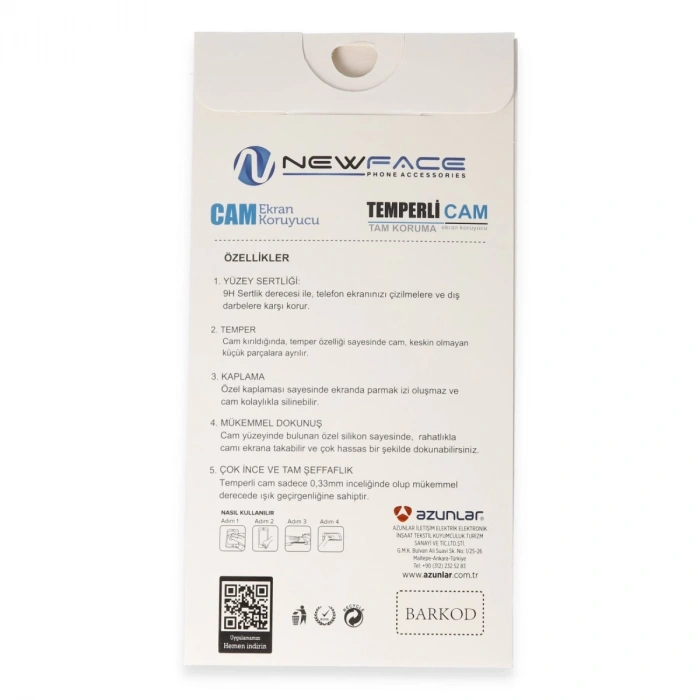 Realme C55 3d Antistatik Cam Ekran Koruyucu