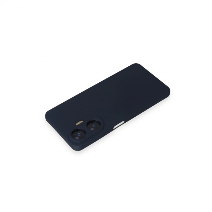 Realme C55 Kılıf Nano İçi Kadife Silikon - Lacivert