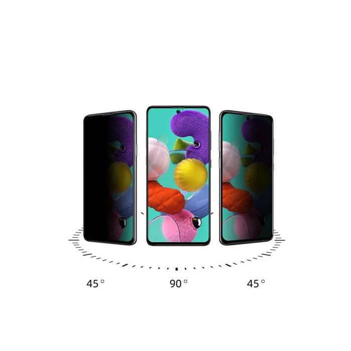 Redmi Note 10 Pro Uyumlu Hayalet Ekran Gizli Tam Kaplayan Kırılmaz Cam Seramik Ekran Koruyucu Film (599)