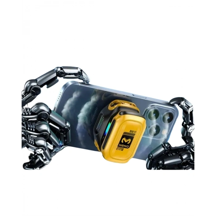 Rgb Işıklı Girdap Fanlı Mobil Soğutucu | Manyetik Montaj | Type-c Girişli