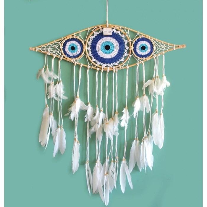 Rüya Kapanı Düş Kapanı Dream Catcher Göz Tasarımı Roshıta-36
