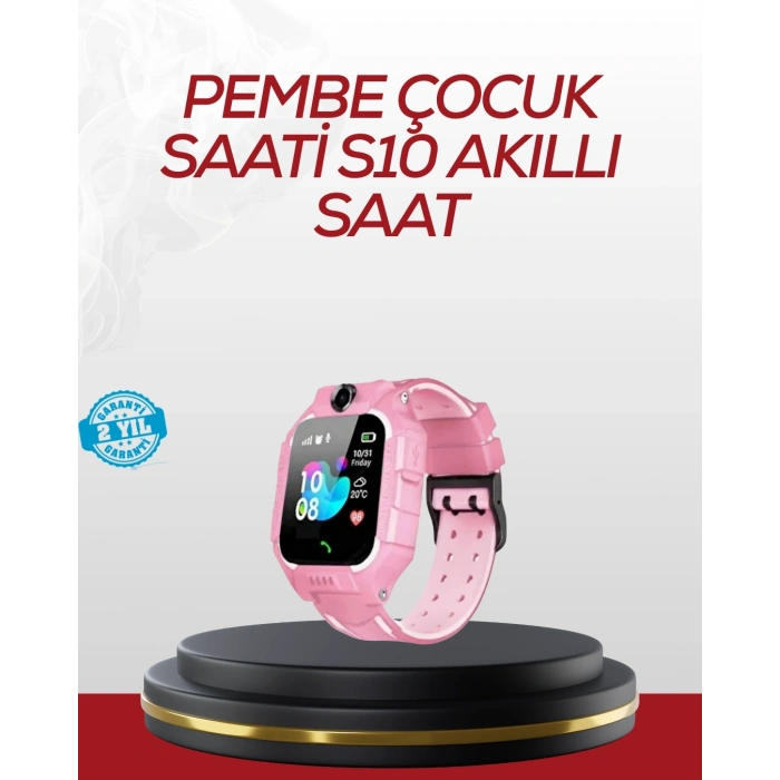 S10 Akıllı Çocuk Saati Konum Takip Ve Güvenlik Özellikli