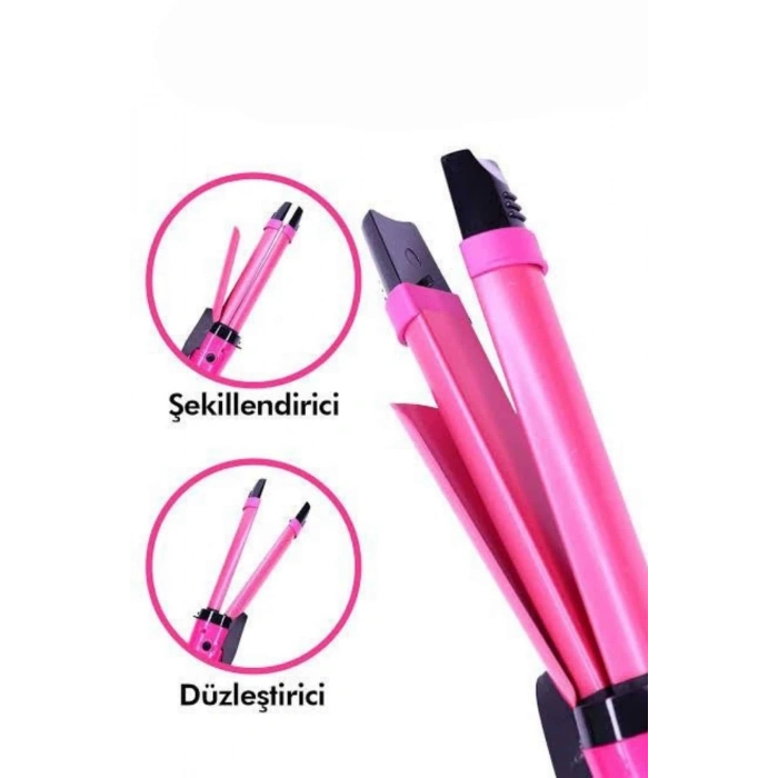 Saç Şekillendirici Düzleştirici Ve Maşa Özellikli Şekillendirici Seramik Kaplama