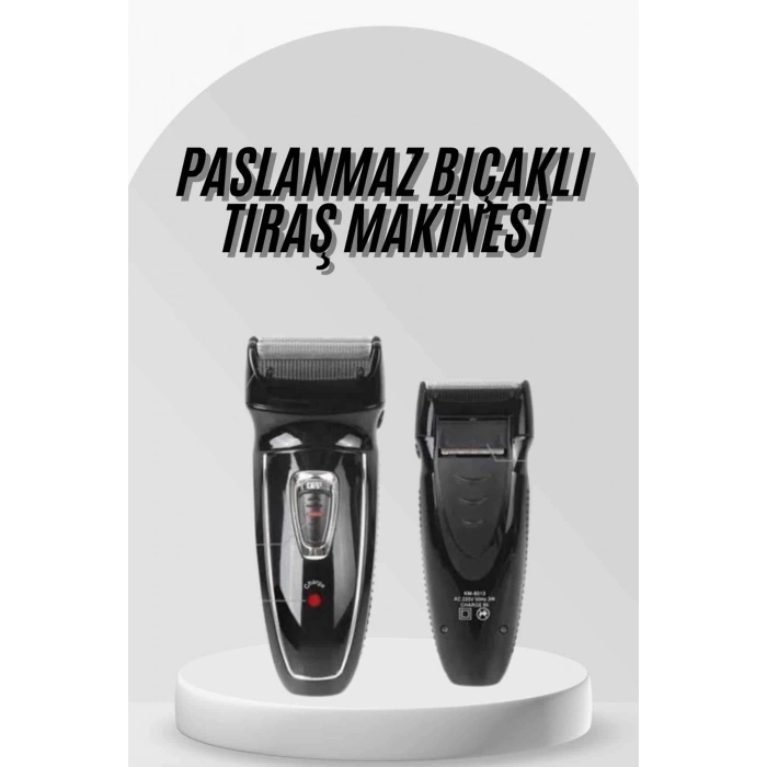 Sakal Kesme Makinesi Yanak Tıraş Makinesi Hassas Ciltlere Özel Profesyonel