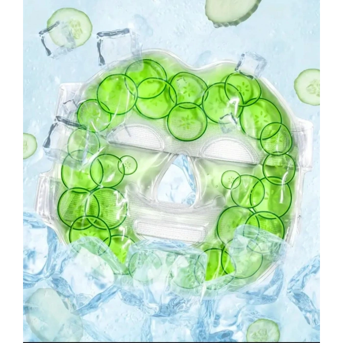 Salatalık Desenli Termojel – Soğuk Sıcak Kullanım, Rahatlatıcı Jel Ped