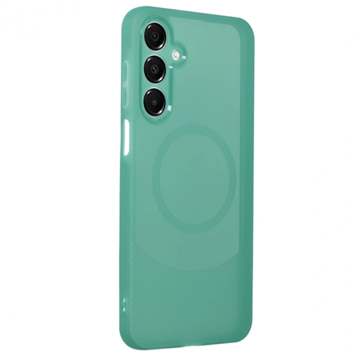 Samsung A16 5g Kılıf Maya Karbon Kapak - Koyu Yeşil