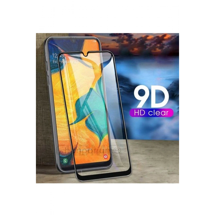 Samsung A23 Uyumlu 9D Tam Kaplayan Parmak Izi Bırakmayan Ekran Koruyucu Film (599)