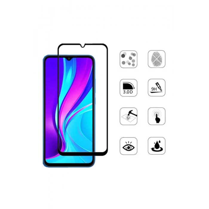 Samsung A32 Uyumlu 9D Tam Kaplayan Parmak Izi Bırakmayan Ekran Koruyucu Film (599)