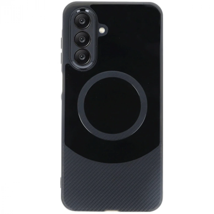 Samsung A36 Kılıf Maya Karbon Kapak - Siyah