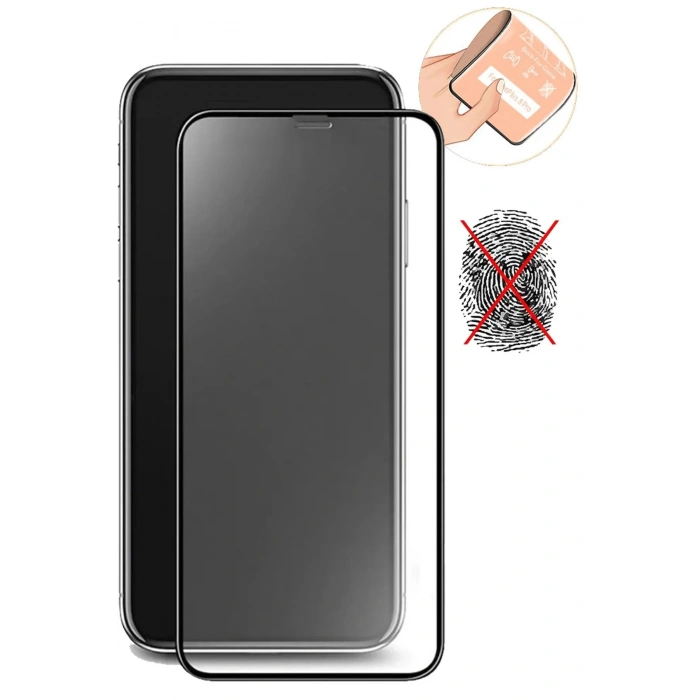 Samsung A51 Uyumlu 9D Tam Kaplayan Parmak Izi Bırakmayan Ekran Koruyucu Film (599)