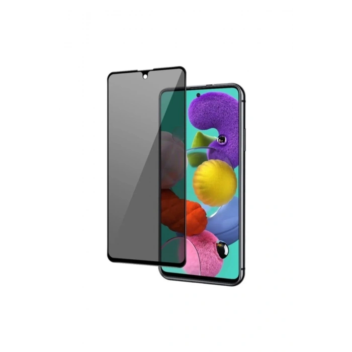 Samsung A53 Uyumlu Hayalet Ekran Gizli Tam Kaplayan Kırılmaz Cam Seramik Ekran Koruyucu Film (599)