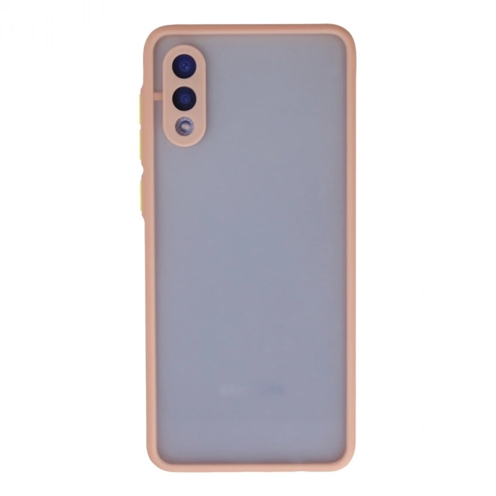 Samsung Galaxy A02 Kılıf Montreal Silikon Kapak - Pembe
