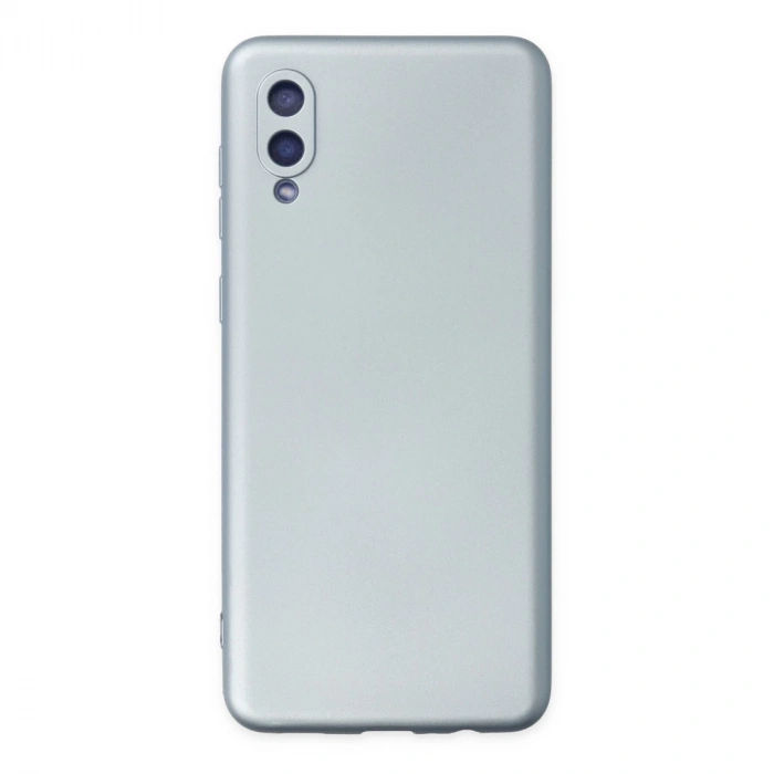 Samsung Galaxy A02 Kılıf Nano İçi Kadife Silikon - Sky Blue