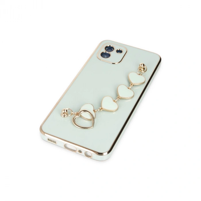 Samsung Galaxy A03 Kılıf Esila Silikon - Su Yeşili