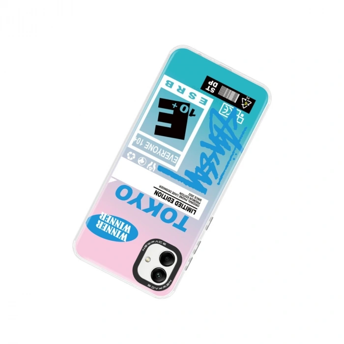 Samsung Galaxy A04 Kılıf Estoril Desenli Kapak - Estoril - 1