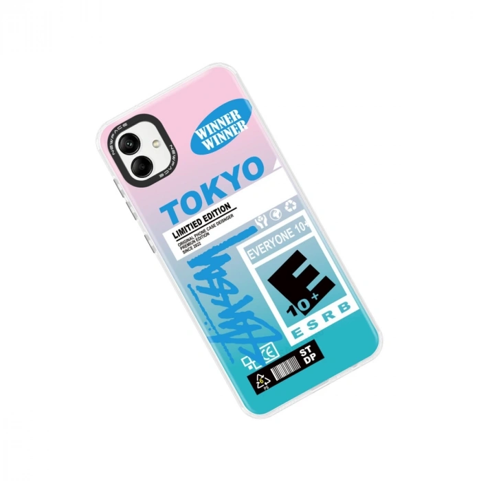 Samsung Galaxy A04 Kılıf Estoril Desenli Kapak - Estoril - 1