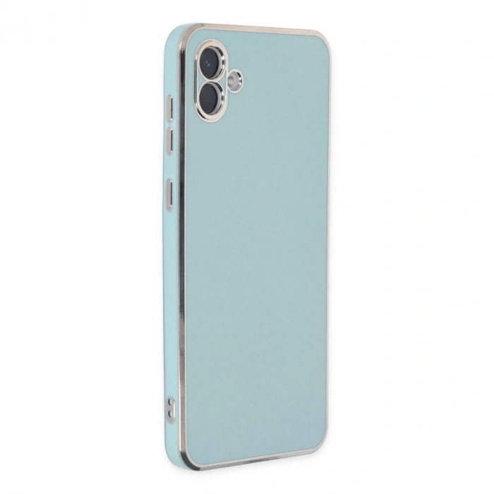 Samsung Galaxy A04 Kılıf Volet Silikon - Açık Yeşil