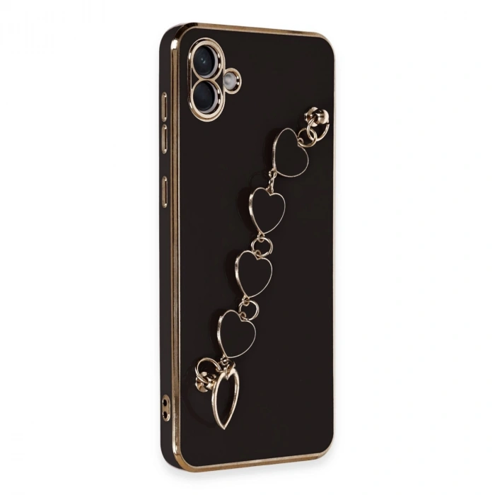 Samsung Galaxy A04e Kılıf Esila Silikon - Siyah