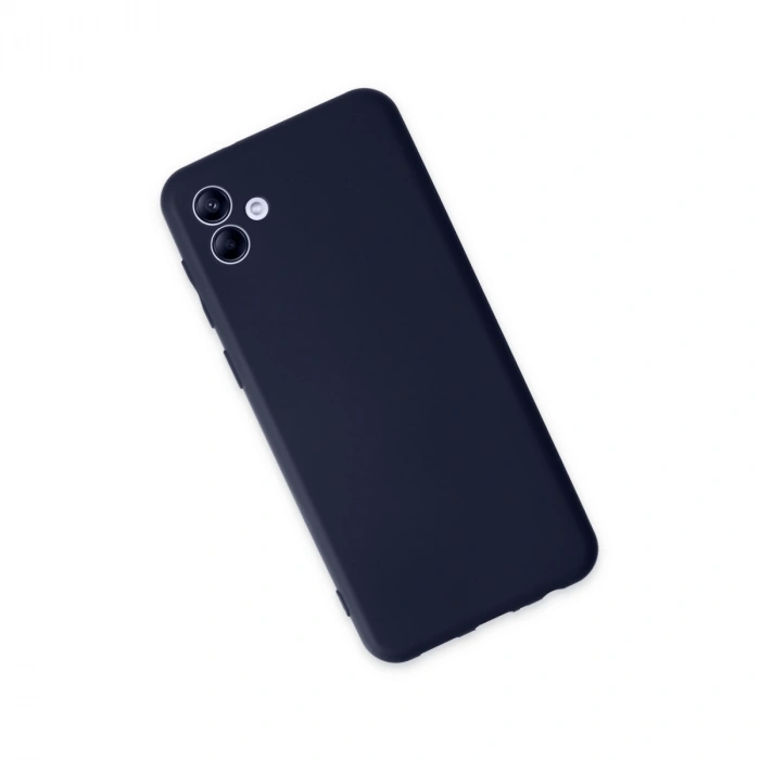 Samsung Galaxy A04e Kılıf First Silikon - Lacivert