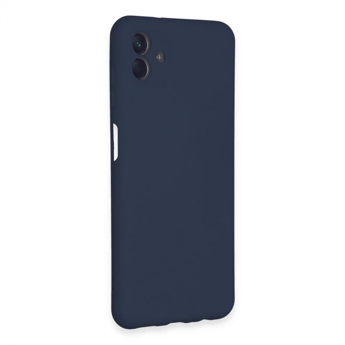 Samsung Galaxy A04e Kılıf Nano İçi Kadife Silikon - Lacivert
