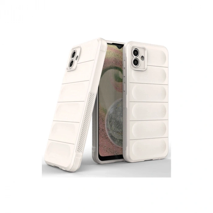 Samsung Galaxy A04e Kılıf Optimum Silikon - Krem
