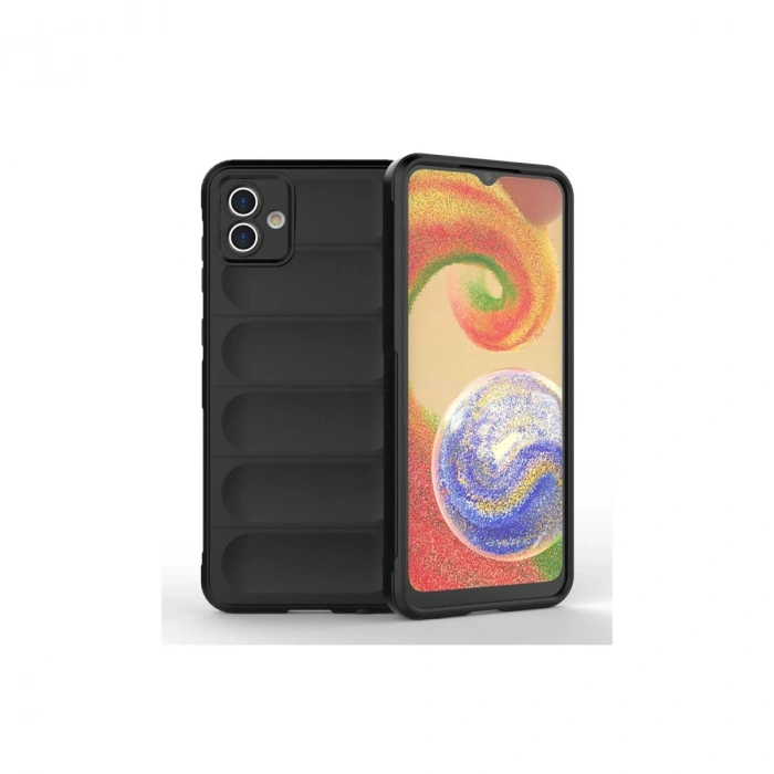 Samsung Galaxy A04e Kılıf Optimum Silikon - Siyah