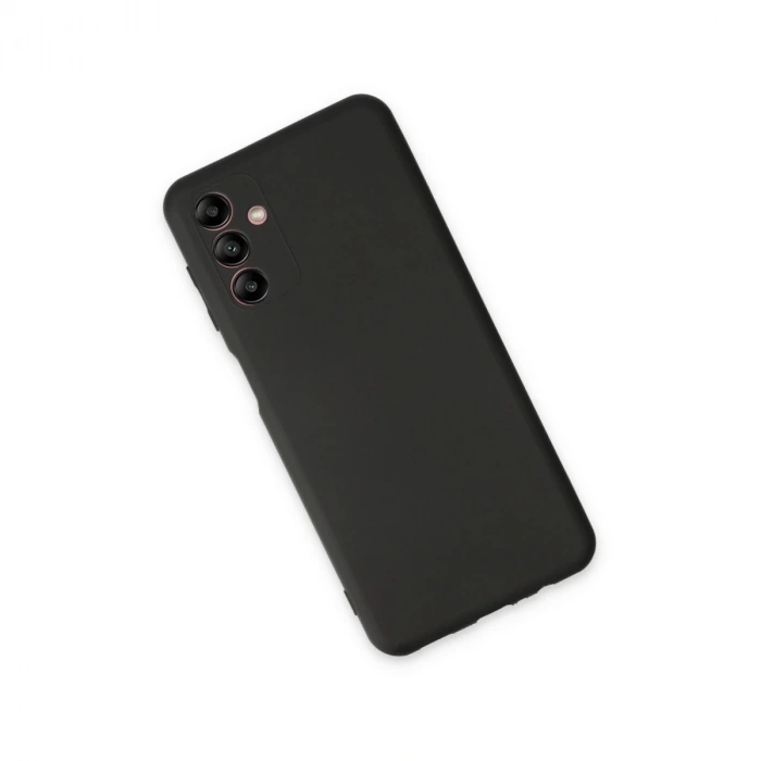 Samsung Galaxy A04s Kılıf First Silikon - Siyah